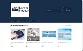 Mydreamsleeper.com Screenshot 2024-05-05 02:10:56