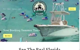 Crabislandchartertours.com Screenshot 2024-04-17 16:03:43