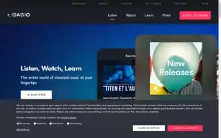 Idagio.com Screenshot 2024-07-01 13:18:02