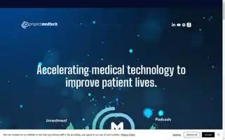 Projectmedtech.com Screenshot 2024-07-09 19:04:51