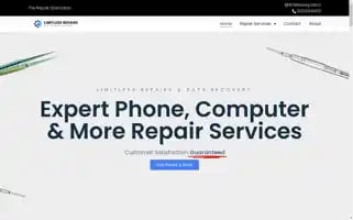 Limitlessrepairs.co.uk Screenshot 2024-05-22 05:34:38