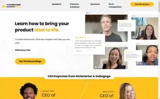 Crowdfundedsummit.com Screenshot 2024-05-15 18:54:18