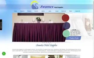 Swantexhotelsupplies.com Screenshot 2024-04-14 14:03:21