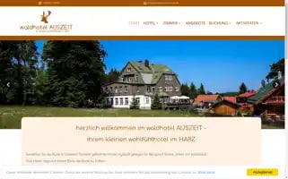 Waldhotel-auszeit.de Screenshot 2024-04-16 03:17:20
