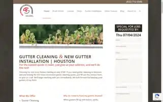 Houstonguttercleaninghq.com Screenshot 2024-07-04 02:13:58