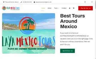 Playamexicotours.com Screenshot 2024-04-14 10:03:33