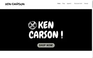 Kencarsonmerch.store Screenshot 2024-05-29 13:33:47