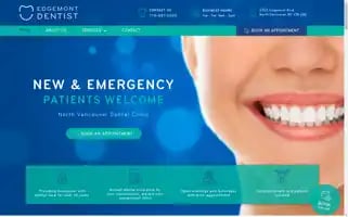 Edgemontdentist.com Screenshot 2024-07-10 09:06:30