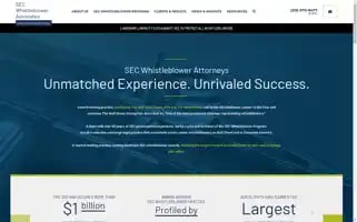 Secwhistlebloweradvocate.com Screenshot 2024-05-13 20:54:26