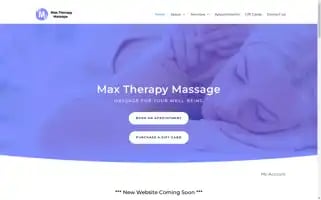 Maxtherapymassage.com Screenshot 2024-05-16 07:17:12
