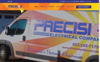 Precisionelectricalco.com Screenshot 2024-07-06 20:58:30