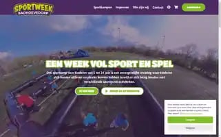 Sportweekbadhoevedorp.nl Screenshot 2024-05-25 12:52:35