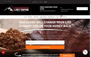 Lostempireherbs.com Screenshot 2024-05-12 19:04:44