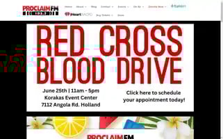 Proclaimfm.com Screenshot 2024-06-11 13:40:48