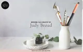 Judybroadcalligraphy.co.uk Screenshot 2024-06-12 14:27:31