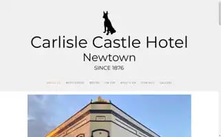 Carlislecastlehotel.com Screenshot 2024-04-17 16:52:29