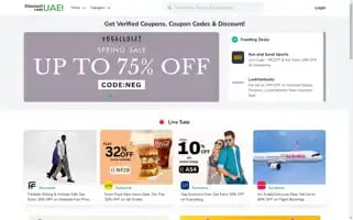 Discountcodeuae.com Screenshot 2024-05-09 10:23:53