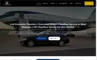Linkexecutivetransfers.com Screenshot 2024-06-27 05:42:57
