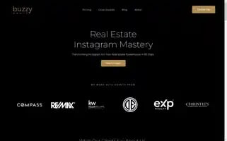 Buzzyagents.com Screenshot 2024-07-30 07:48:25