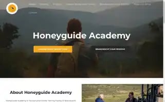 Thehoneyguide.co.za Screenshot 2024-07-01 21:09:57