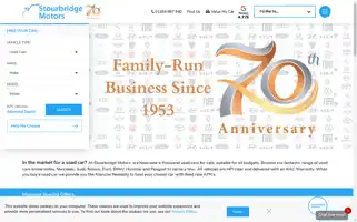Stourbridgemotors.co.uk Screenshot 2024-04-16 10:01:28