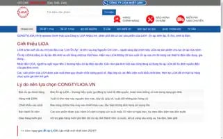Congtylioa.vn Screenshot 2024-05-25 11:42:15