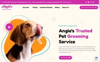 Angiesmobilepetstyling.com Screenshot 2024-05-15 11:46:37
