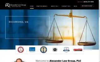 Alexanderlawgroupplc.com Screenshot 2024-07-06 22:48:59