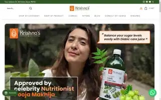 Krishnaayurved.com Screenshot 2024-05-05 08:28:38