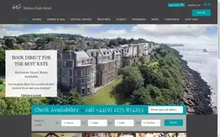 Waltonparkhotel.co.uk Screenshot 2024-04-17 11:51:45