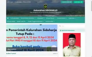 Sidoharjo-kulonprogo.desa.id Screenshot 2024-07-09 13:20:00