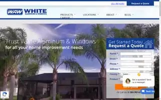 Whitealuminum.com Screenshot 2024-07-06 17:54:19