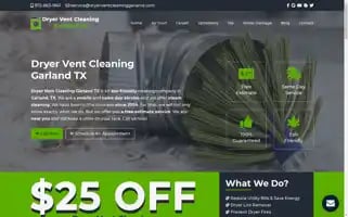 Dryerventcleaninggarland.com Screenshot 2024-06-13 05:18:30