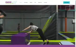 Oasistrampolinepark.com Screenshot 2024-05-16 10:23:36