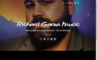 Richardgarzamusic.com Screenshot 2024-06-16 05:19:08