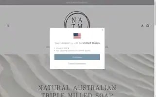 Naturalaustraliantriplemilledsoap.com.au Screenshot 2024-04-15 14:36:45