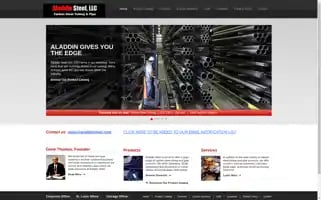 Aladdinsteel.com Screenshot 2024-05-08 11:21:48