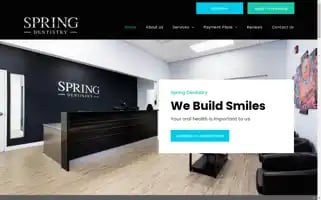Springdentistry.ca Screenshot 2024-07-06 11:24:47