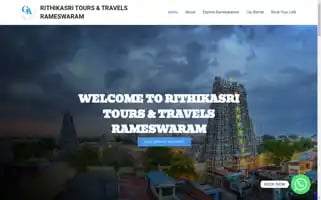 Rithikasritoursandtravels.com Screenshot 2024-04-18 16:16:27