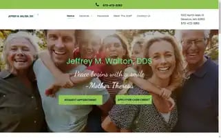 Jeffreywaltondds.com Screenshot 2024-07-06 20:09:29