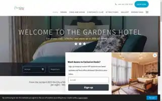 Gardenshotelmanchester.com Screenshot 2024-04-18 18:29:49