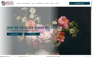 Americangrownflowers.org Screenshot 2024-07-03 12:45:28