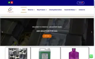 Chemicallaboratorysales.com Screenshot 2024-05-27 07:49:11