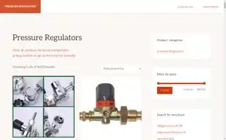 Pressureregulators.co.uk Screenshot 2024-07-06 08:01:30
