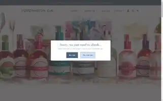 Fordingtongin.co.uk Screenshot 2024-05-04 22:33:47