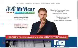 Mcvicarentertainment.com Screenshot 2024-07-06 17:48:21