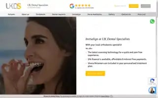 Ukdentalspecialists.co.uk Screenshot 2024-07-04 16:28:13