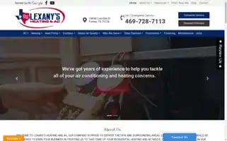 Lexanysheatingandac.com Screenshot 2024-05-12 17:46:38