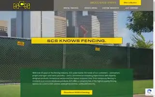 Scsfence.com Screenshot 2024-07-06 10:54:39