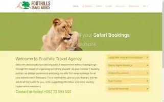 Foothillstravelagency.com Screenshot 2024-04-25 14:01:56